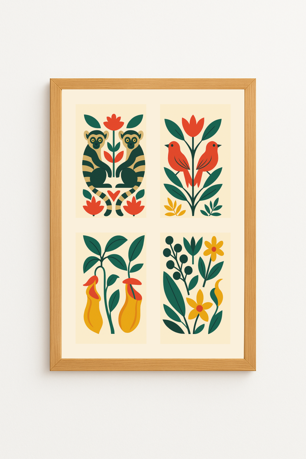 Faune et flore de Madagascar – Symétrie naturelle