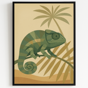 Caméléon de l’ouest – Maître des feuillages