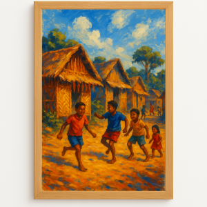 Jeux d’enfance – Rires sous le soleil malgache