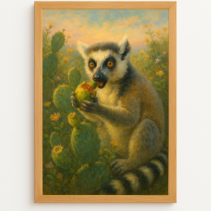 Maky au figuier de Barbarie – Délice sauvage de Madagascar