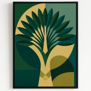 Ravenala de lumière – Abstraction malgache