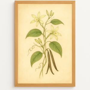 Vanille en fleur – Orchidée de Madagascar