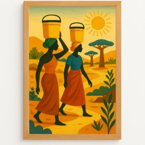 Sous le soleil du Sud : femmes malgaches porteuses d’eau