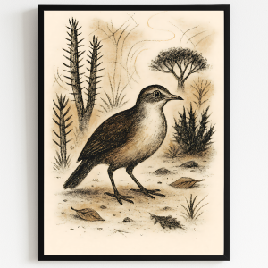 Mesite à poitrine blanche – Esprit discret du Sud