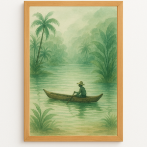 Pirogue du matin – Brume de l’Est malgache